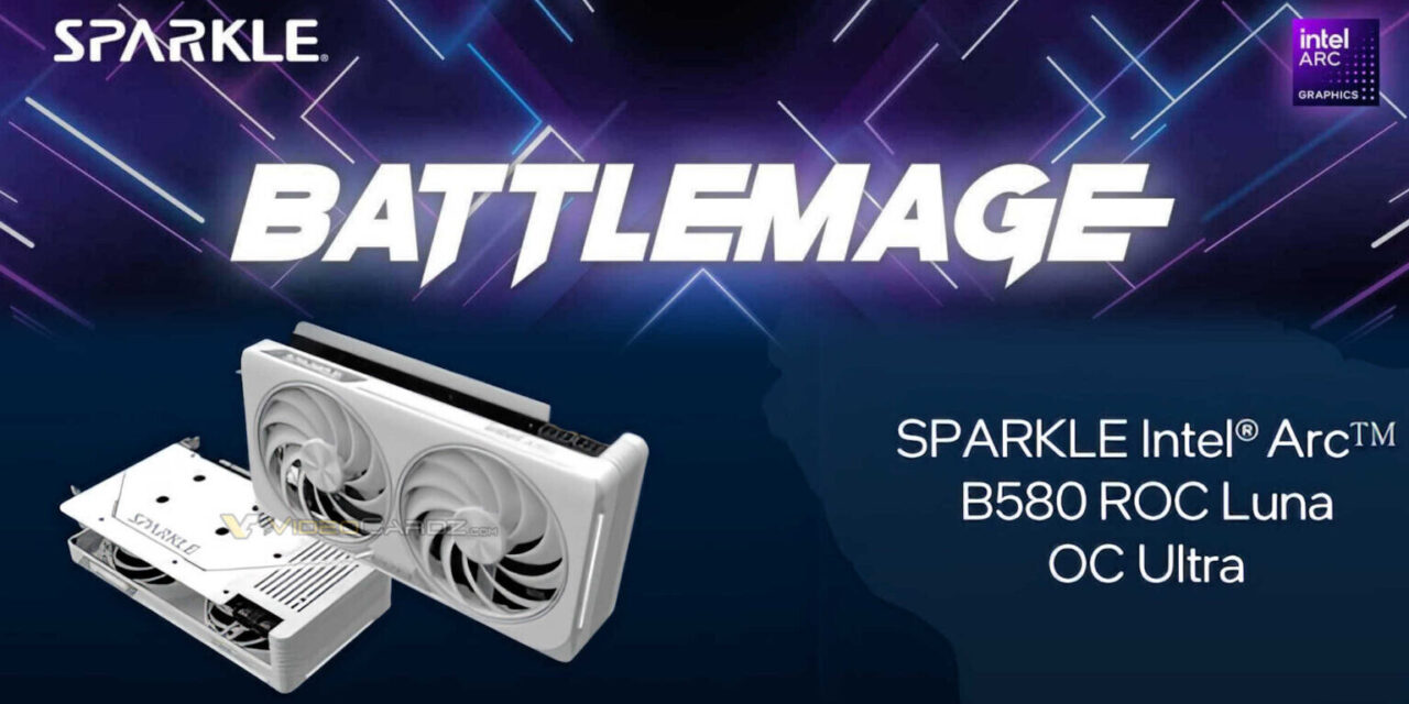 Sparkle Expands Intel Arc Battlemage Lineup with New Designs for 2025