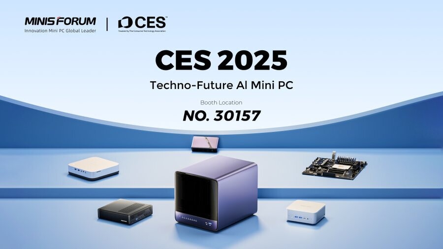 Minisforum to Show New Mini PC and NAS Device at CES 2025