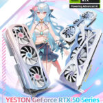 Yeston Unveils New GeForce RTX 50 Series Graphics Cards with Stylish Designs