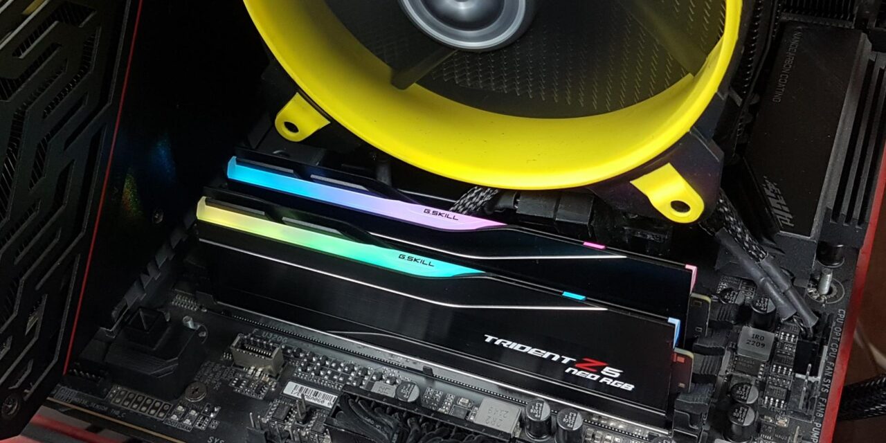 G.Skill Trident Z NEO RGB 32GB 6400MHz CL30 Kit Review. A Good Value DDR5 Kit For AMD Users