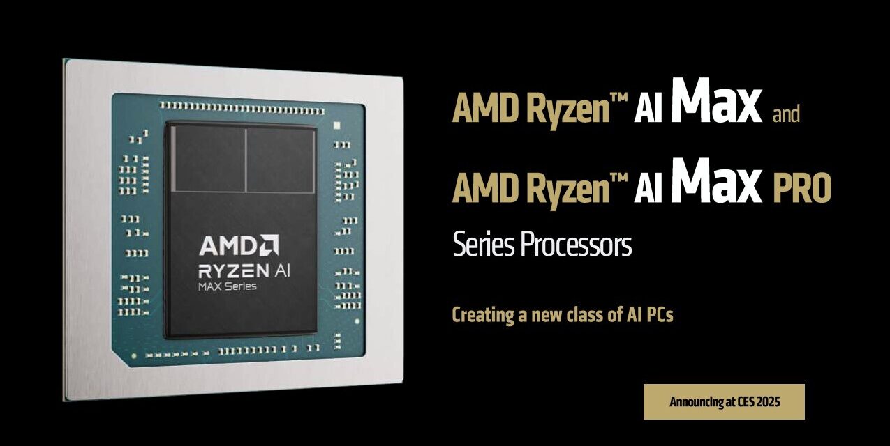 AMD Launches New Ryzen AI Max Series Processors: Big Performance for Laptops