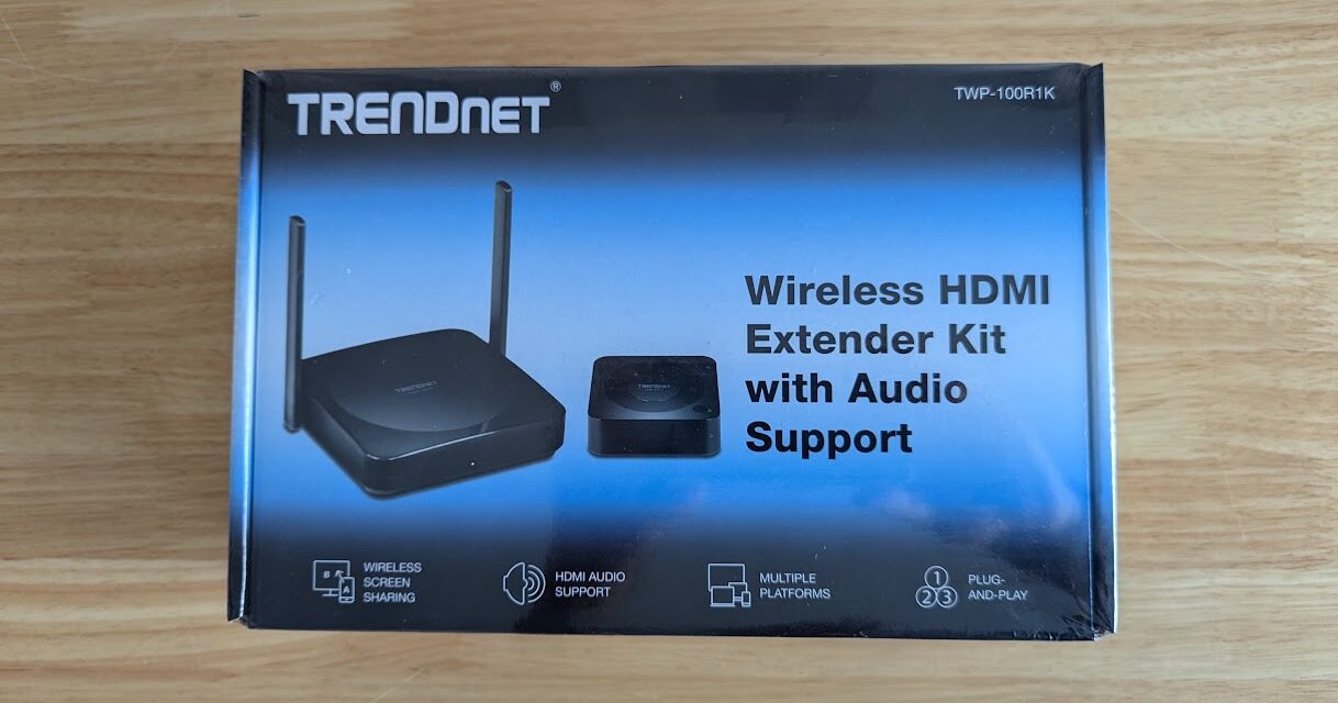 TRENDNET 4K WIRELESS PRESENTER KIT (TWP-100R1K) REVIEW – A POWERFUL AND FUNCTIONAL WAY TO EXTEND HDMI WIRELESSLY.