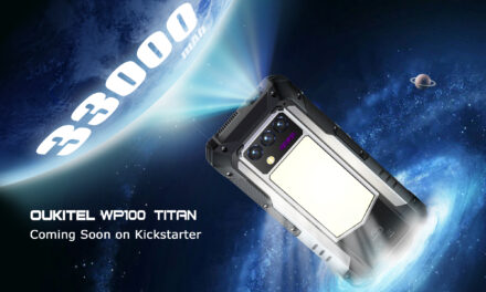 Oukitel WP100 Titan: The World’s First 33,000mAh Rugged Phone with Built-in Projector