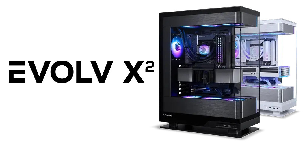 Phanteks Evolv X2 PC Case Series Launches