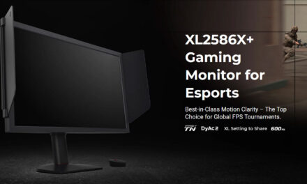 ZOWIE Launches XL2586X+ eSports Monitor with 600Hz Refresh Rate