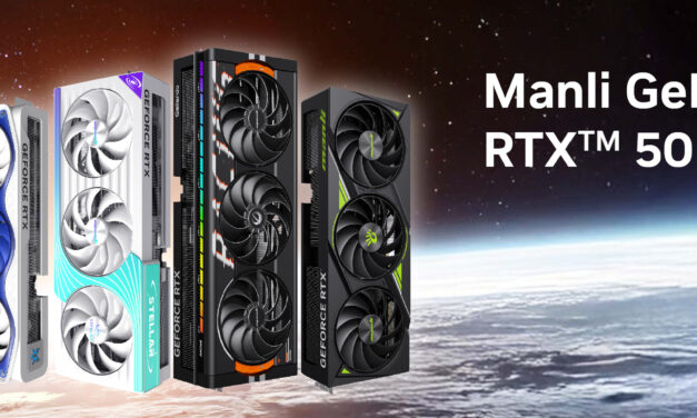 Manli Introduces Gallardo, Stellar, Polar Fox, and Nebula GeForce RTX 50 Series Graphics Cards