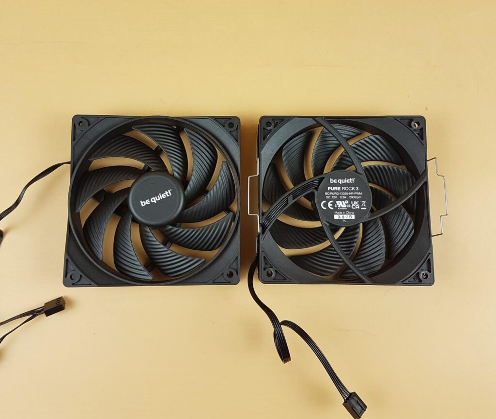 be quiet Pure Rock 3 Pro Silver Fan 1