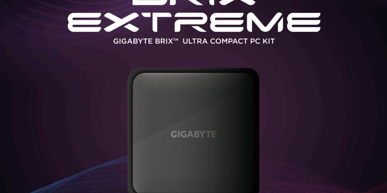 Gigabyte Brix Extreme Mini PC Launched with AMD Ryzen 7 APU