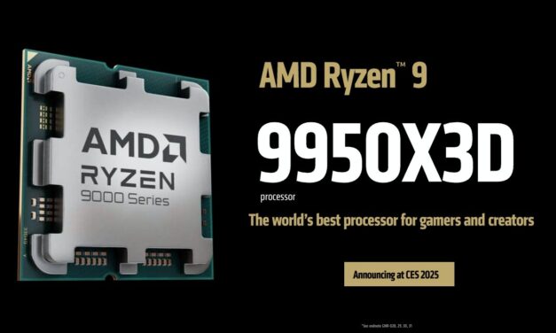 AMD Introduces Ryzen 9 9950X3D and 9900X3D “Zen 5” Desktop Processors with 3D V-Cache