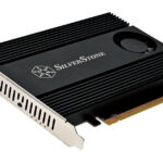 SilverStone Launches ECM40 4-Bay M.2 NVMe SSD Adapter Card With Active Cooling