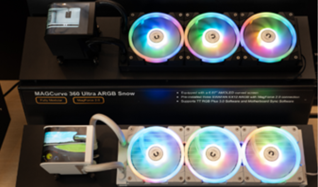 Thermaltake Debuts MAGFloe and MAGCurve AIO Liquid Coolers