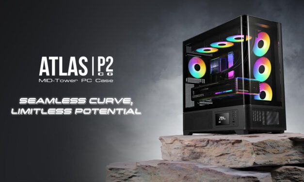 GAMDIAS ATLAS P2 CG Curved Glass Panoramic Case Launched