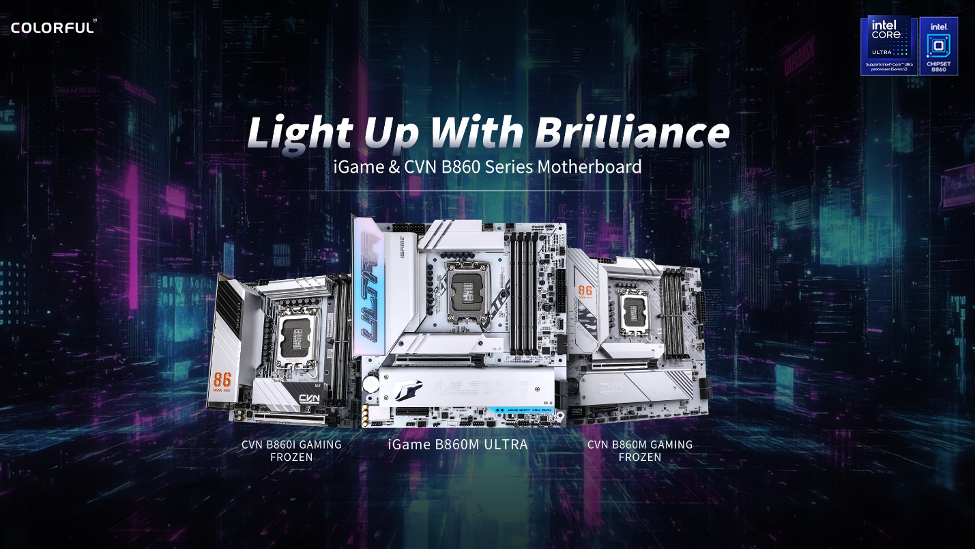 COLORFUL Presents the B860 Series Motherboards