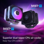 FSP Launches MP7, NP5, and NE5 CPU Coolers for Powerful and Silent Cooling