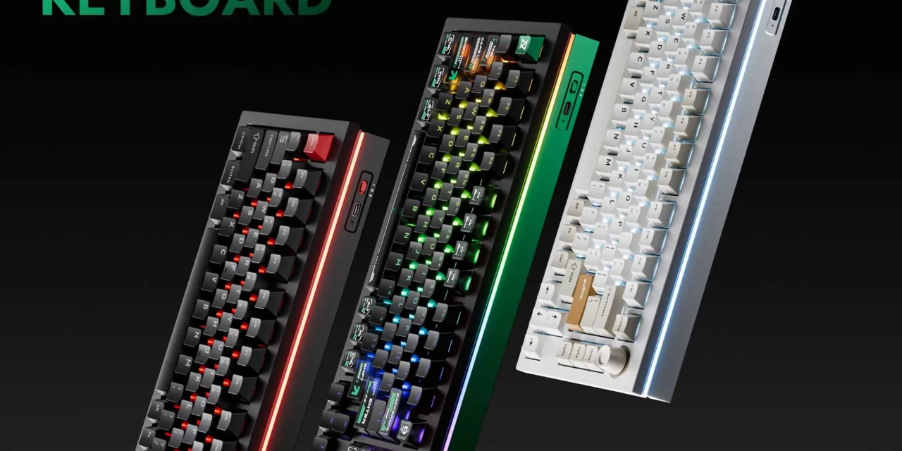 Lemokey Launches L5 HE 8K Wired Mechanical Keyboard with 75% Layout