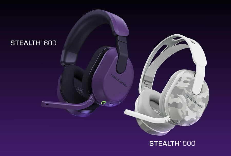 Turtle Beach Unveils New Colours for Stealth 600 & Stealth 500 Headsets