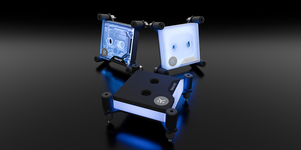 EK Unveils New EK-Quantum Velocity³ CPU Water Block for Intel and AMD