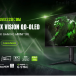 GAMEMAX Introduces VISION GMX32UCDM QD-OLED Gaming Monitor