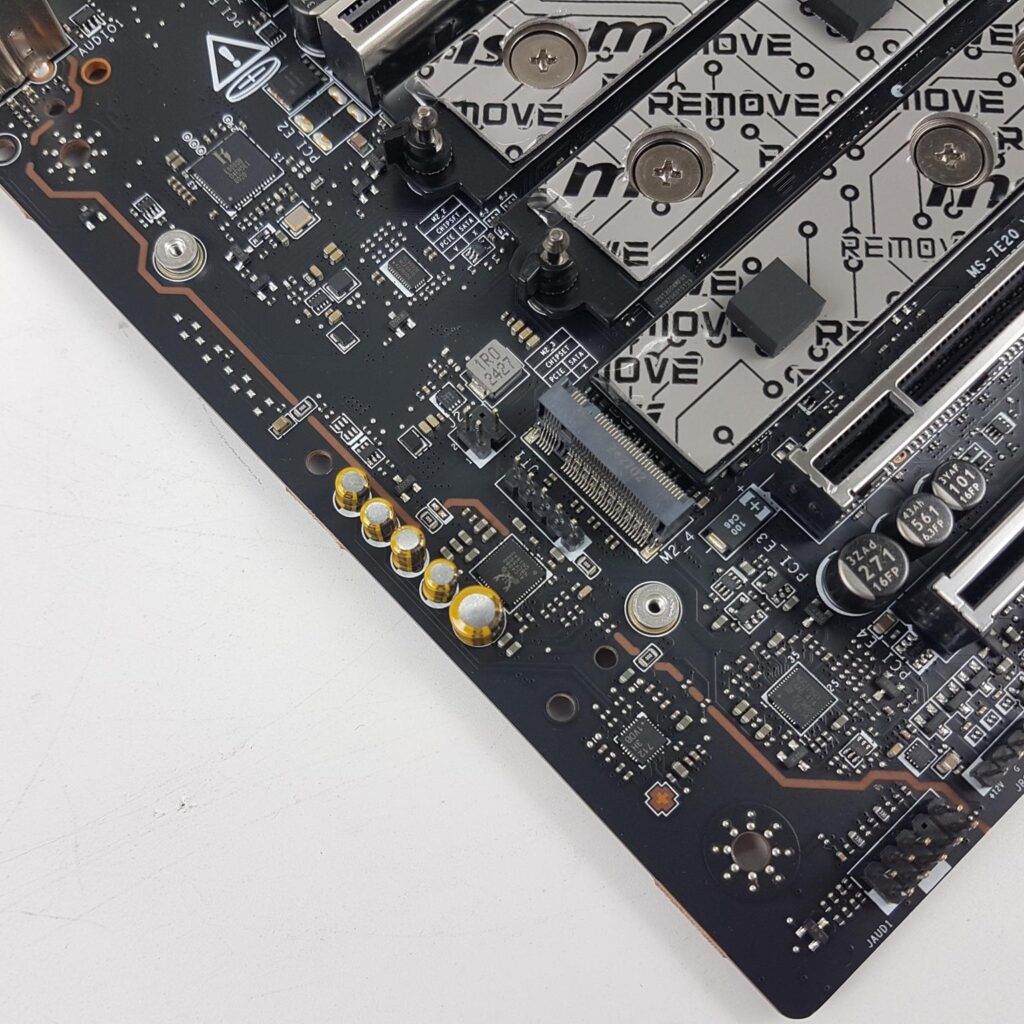 MSI MEG Z890 Unify X Motherboard Audio Circuit