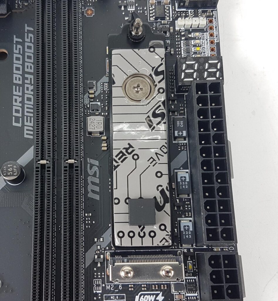 MSI MEG Z890 Unify X Motherboard M.2 Side Port