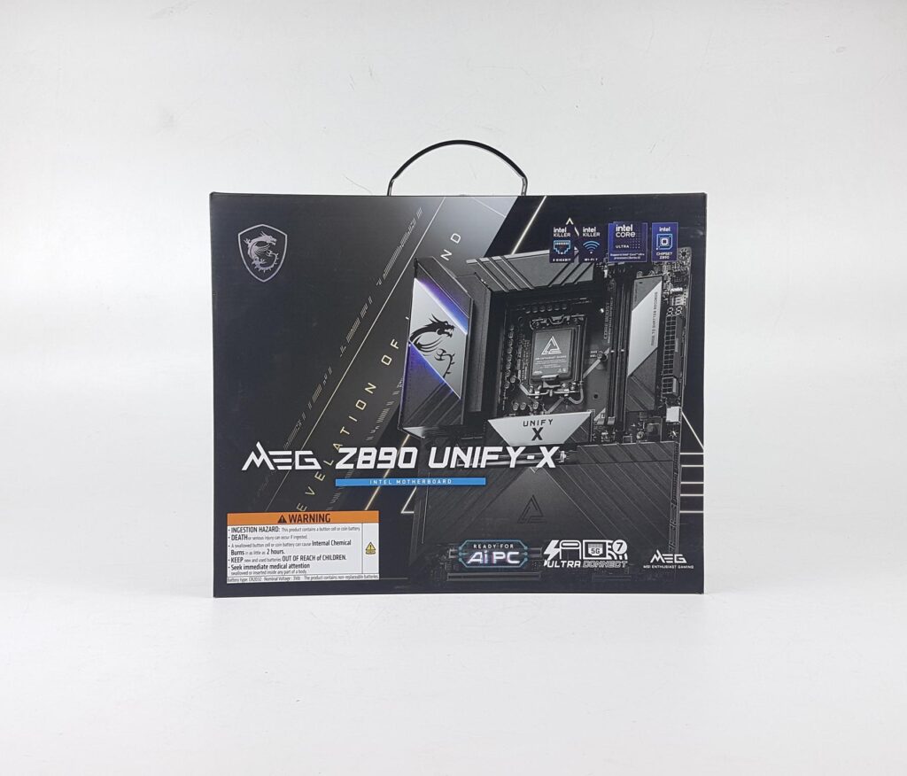 MSI MEG Z890 Unify X Packing Box