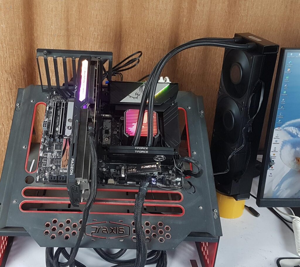 MSI MEG Z890 Unify X Test Setup