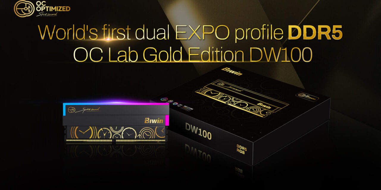 Biwin Launches High-Speed DDR5-8000 RAM with Dual EXPO Profiles