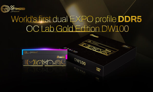 Biwin Launches High-Speed DDR5-8000 RAM with Dual EXPO Profiles