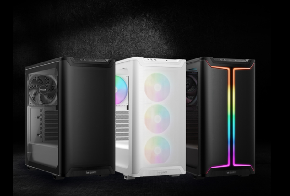 be quiet! Announces Pure Base 501 LX & DX: Bright Lights and Strong Airflow