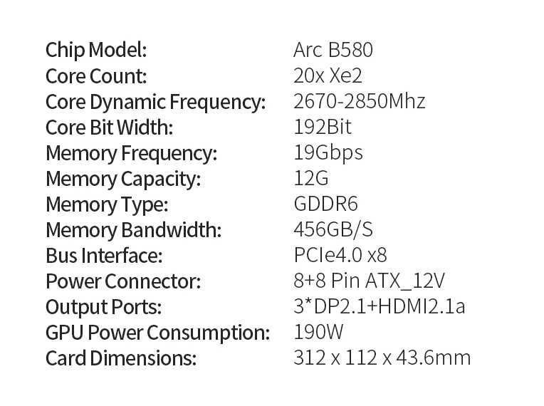 Specifications