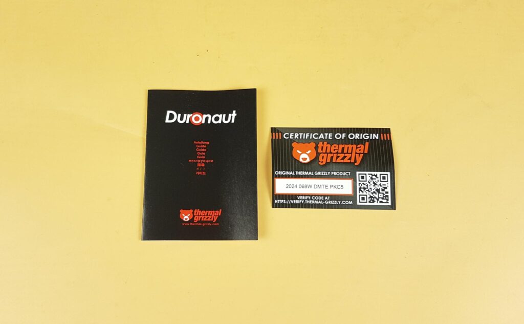 Thermal Grizzly Duronaut Accessories 1