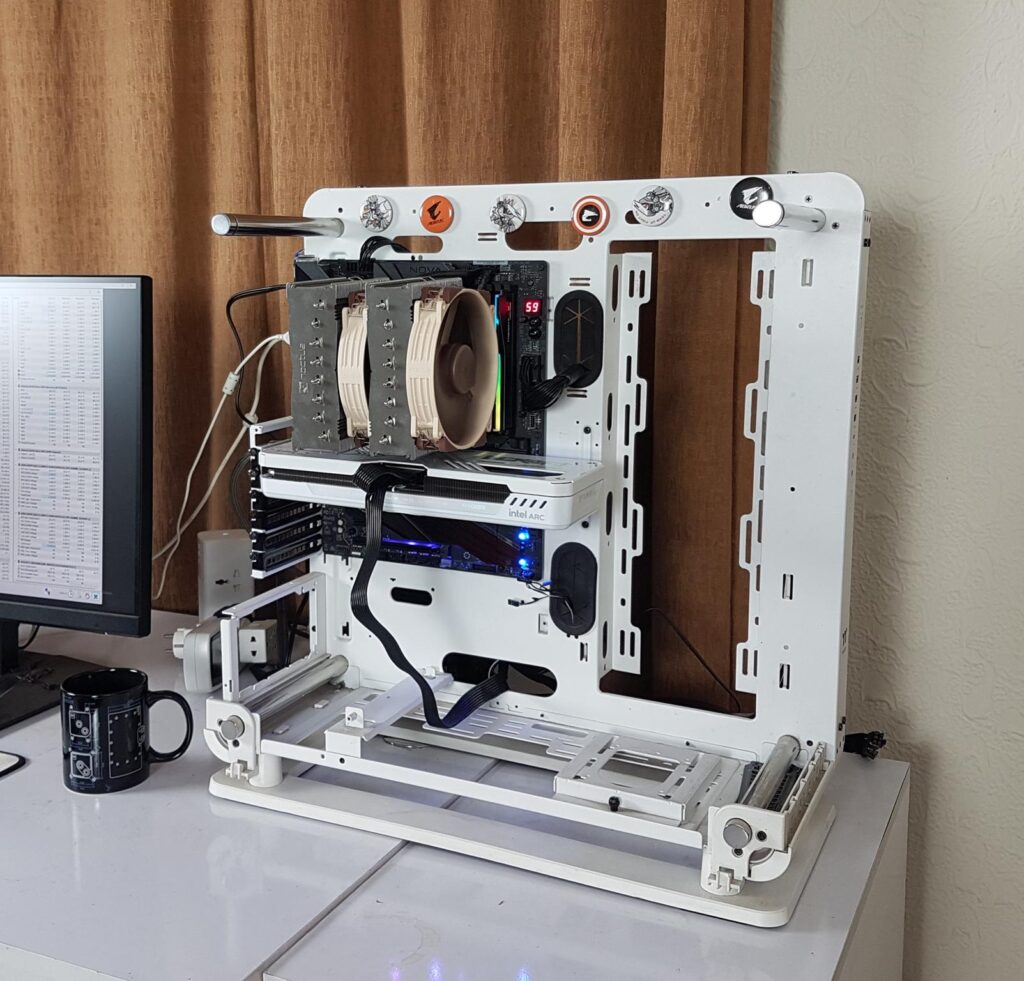 Thermal Grizzly Duronaut Test Setup