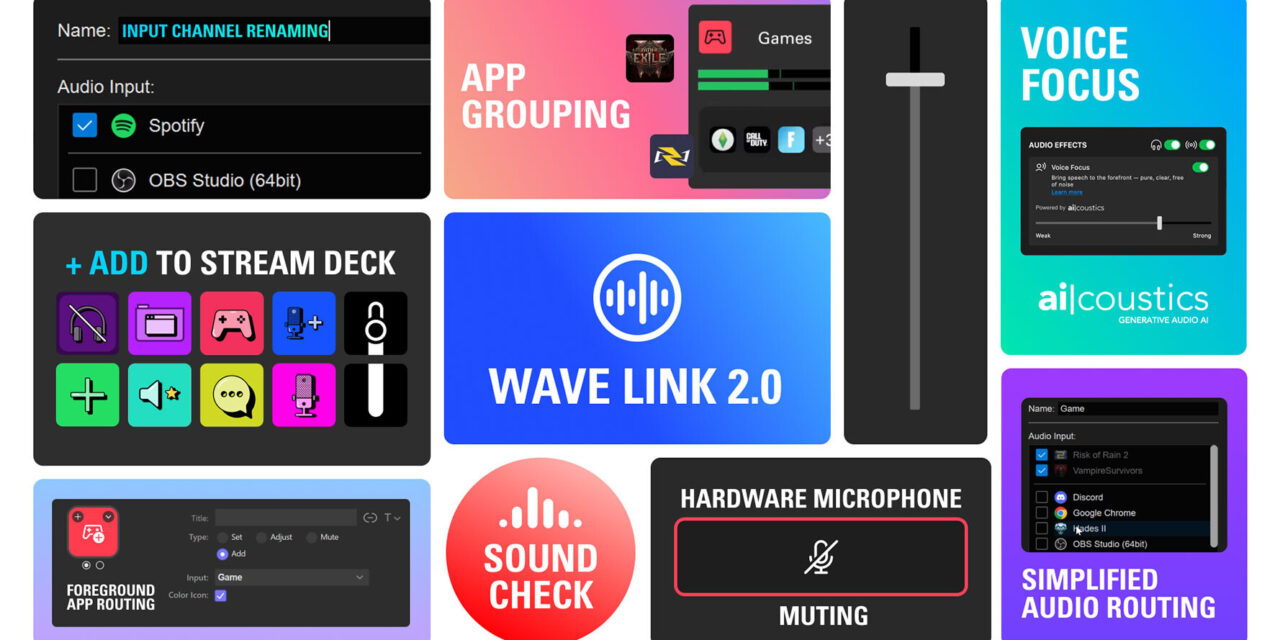 Elgato Releases Wave Link 2.0 With New Audio Features