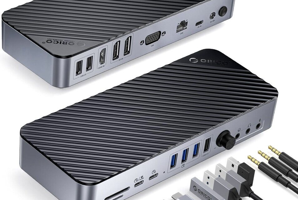 ORICO 20-in-1 Docking Station Launched with Many Useful Ports for $130