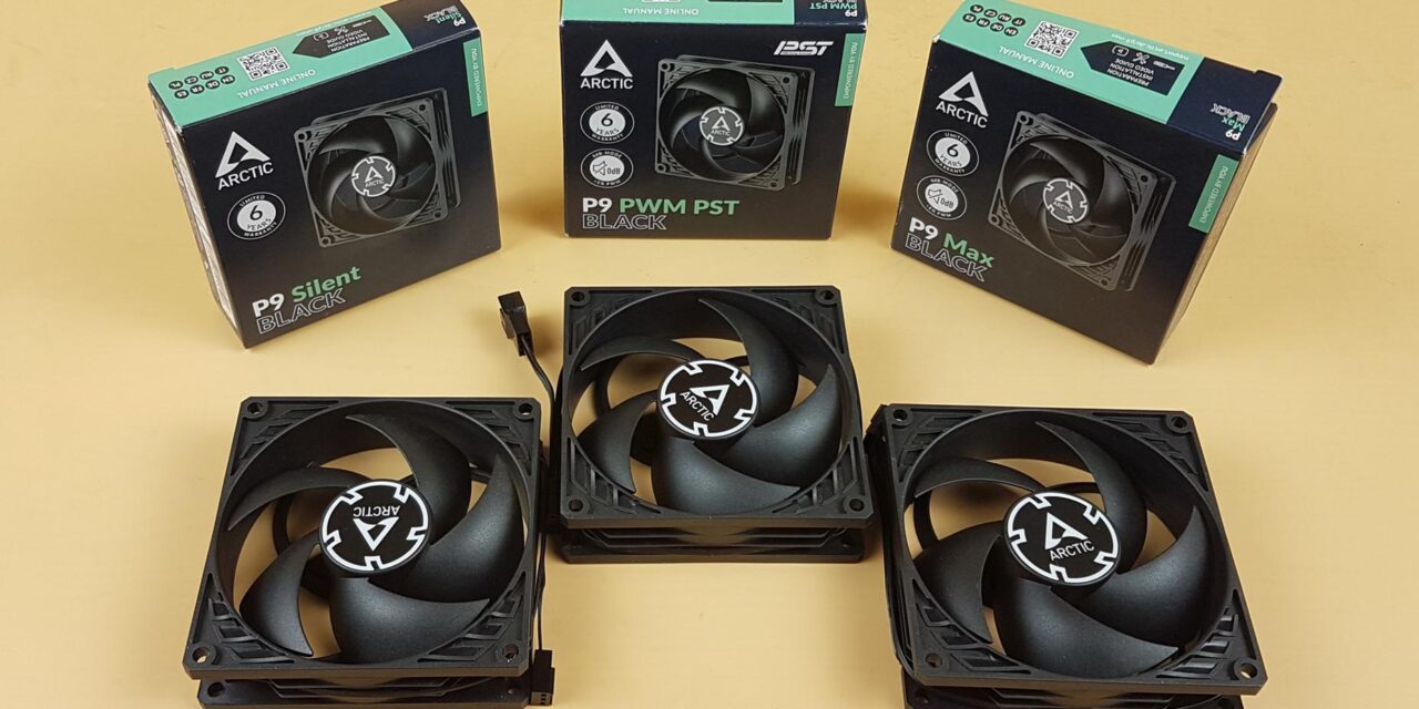 ARCTIC P9 Series Fans; A comparative Analysis