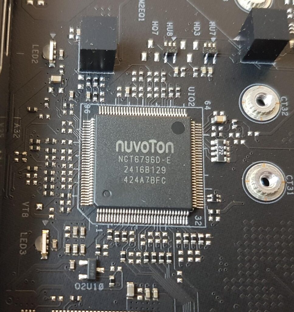 ASRock Phantom Gaming Z890 NOVA WiFi Nuvoton NCT6796D E