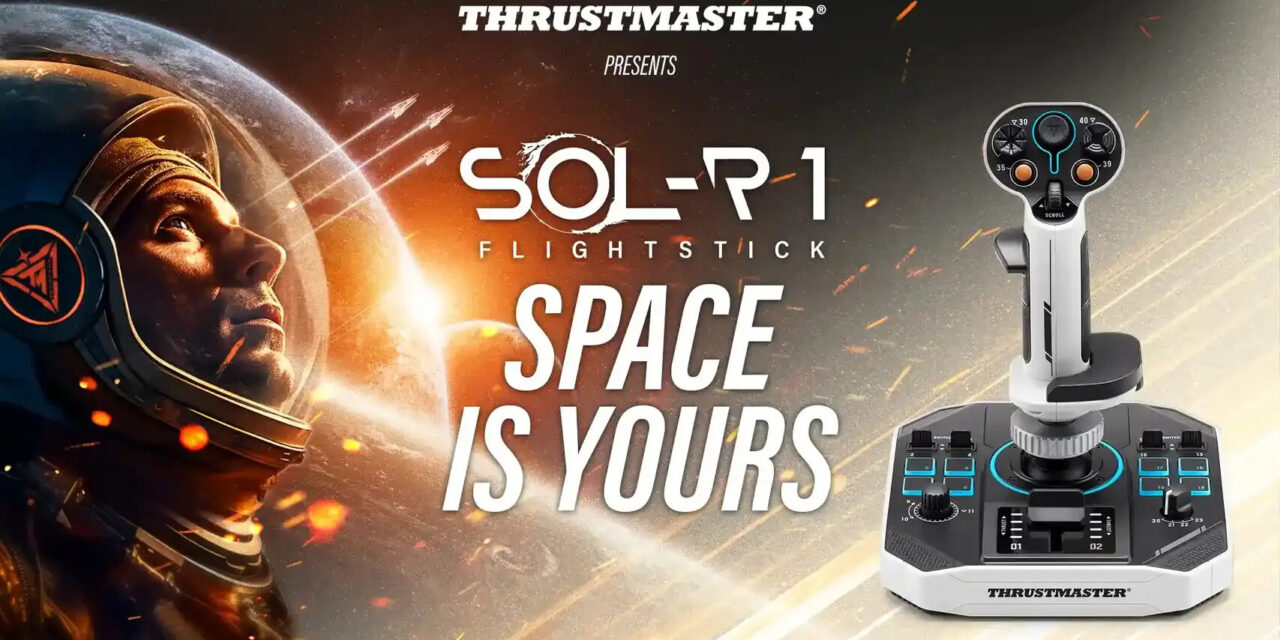 Thrustmaster Introduces Sol-R 1 Flightstick and Sol-R 2 HOSAS Space Sim Duo