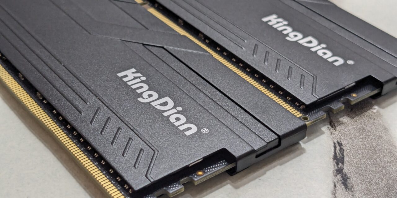 KingDian H41 DDR4 3200Mhz Memory Review