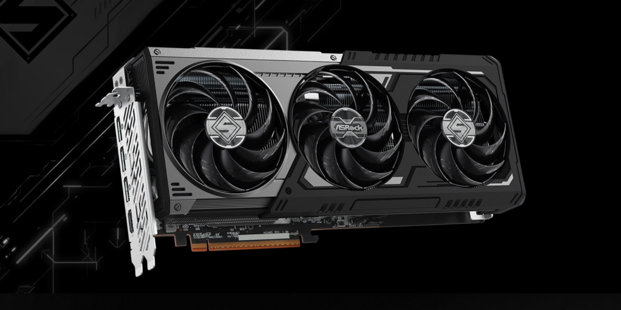 ASRock Radeon RX 9070 XT Steel Legend Dark Announced