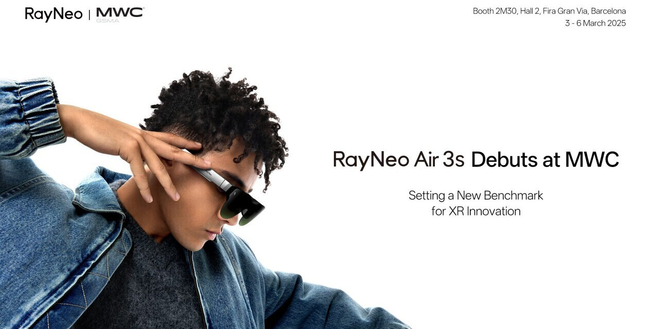 RayNeo Unveils New XR Glasses at MWC 2025