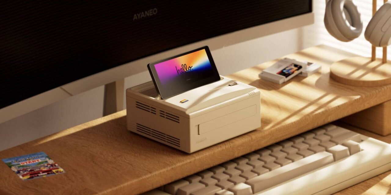 Ayaneo upgrades AM01S retro mini PC with touchscreen and better performance