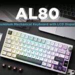 YUNZII Announces AL80 Mechanical Keyboard with LCD Screen