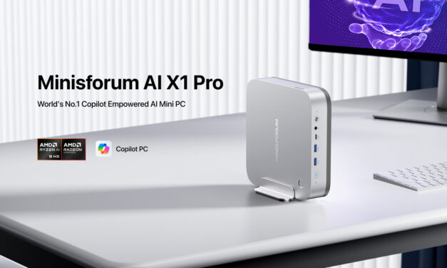 Minisforum Announces AI X1 Pro Mini PC With Ryzen AI 9 HX 370