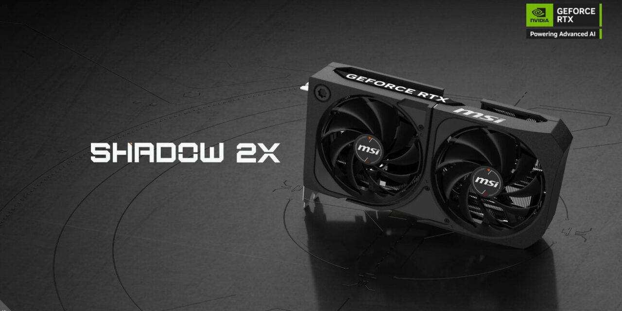 MSI Introduces SHADOW 2X Graphics Cards for GeForce RTX 5070